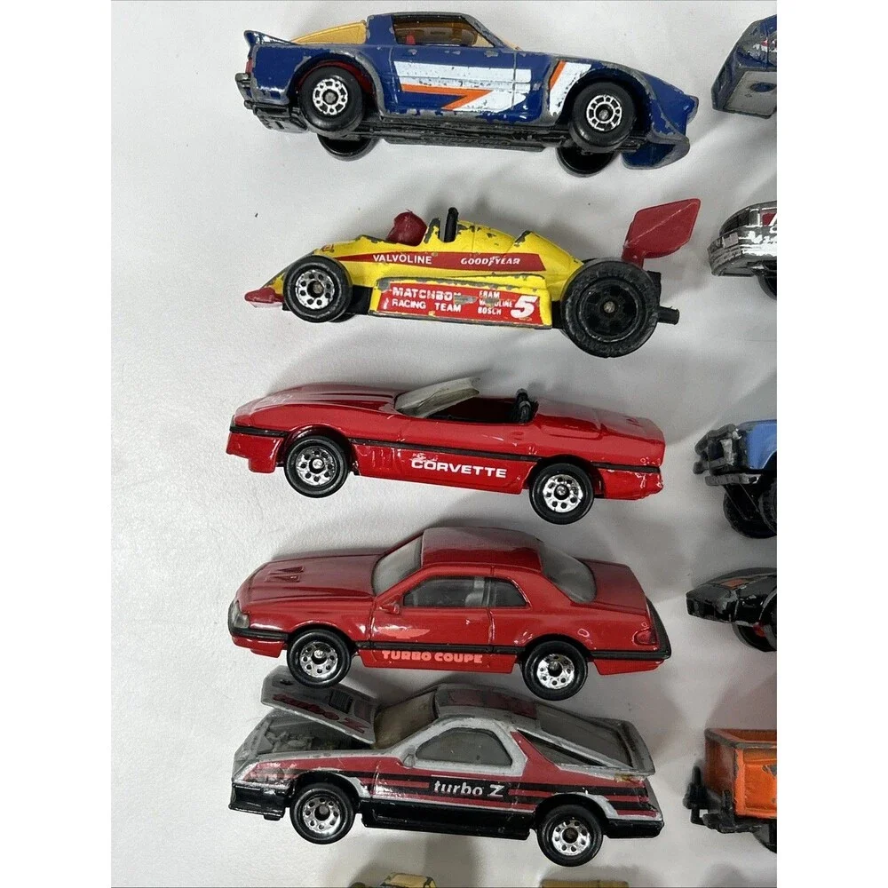 Vtg Matchbox Superfast Lot Turbo Z Mustang Corvette Audi Chevy Land Rover Mazda